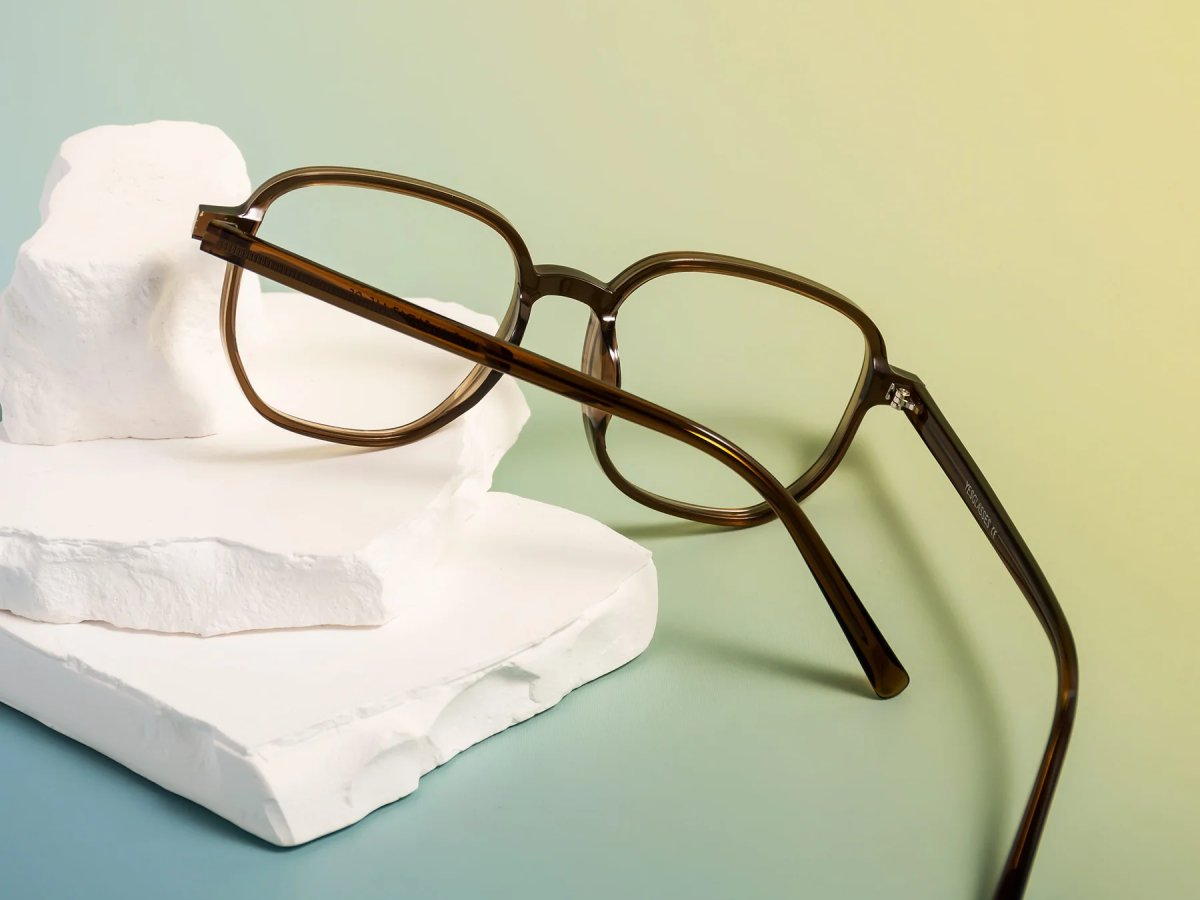 Frame Acetate Klasik Retro B2 \u2014 Foto pemakaian